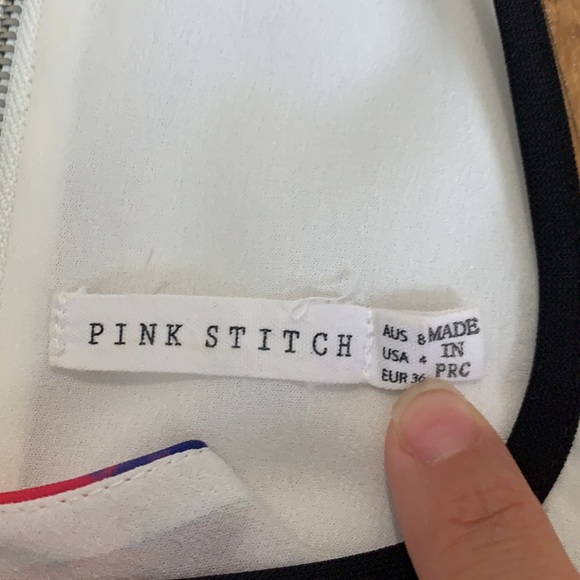 Midi Dress, PINK STITCH - Picture 5 of 5